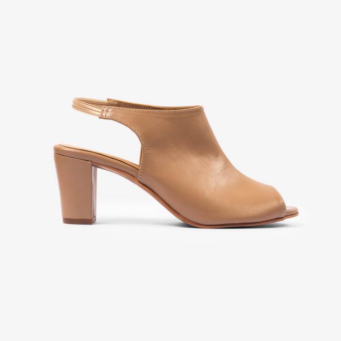 women stylish mule block heel sandals 
