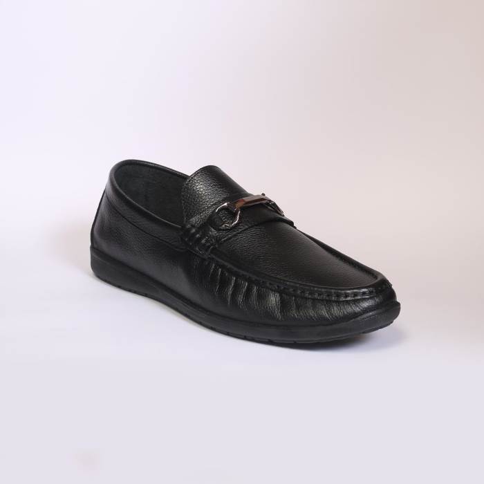 Men Casual Pure Leather Slip-on Loafers