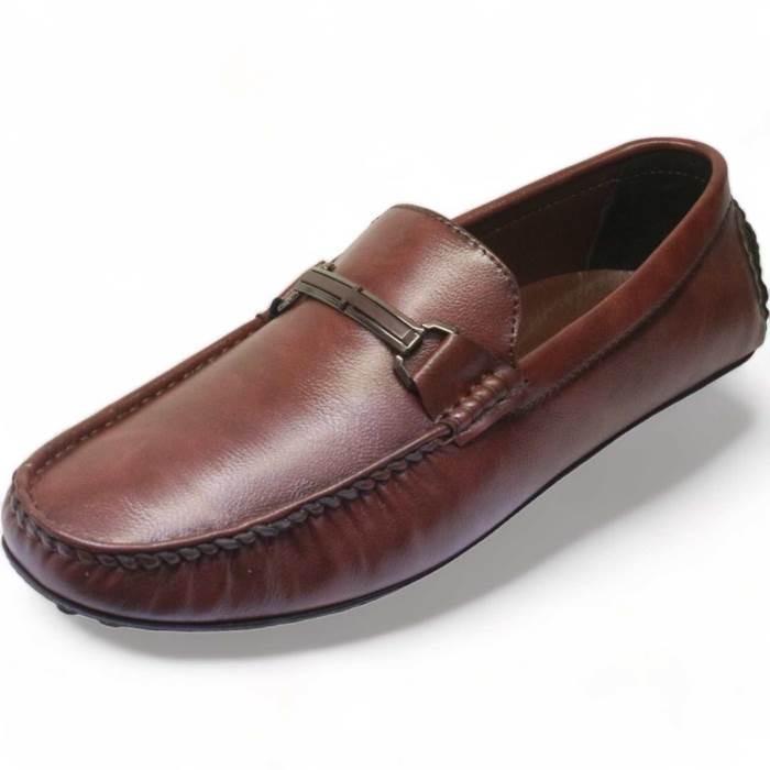 Men Casual Pure Leather Loafers 